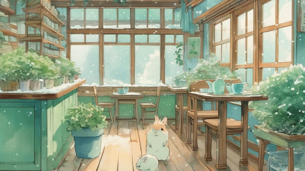 お茶茶カフェ - Animal Cafe Cafe in Kashima, Japan