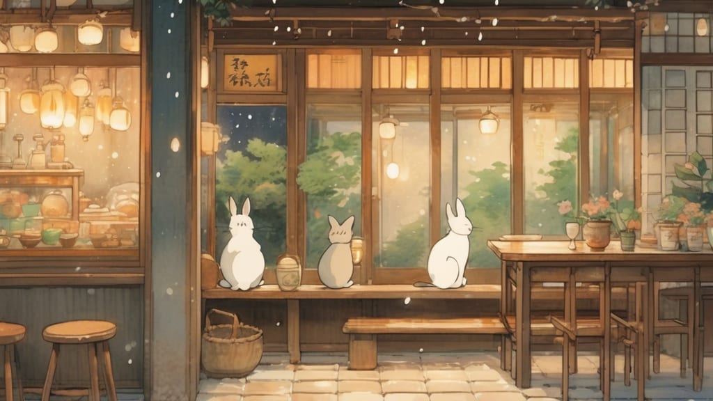 R cafe at Marina - Animal Cafe Cafe in Otsu, Japan