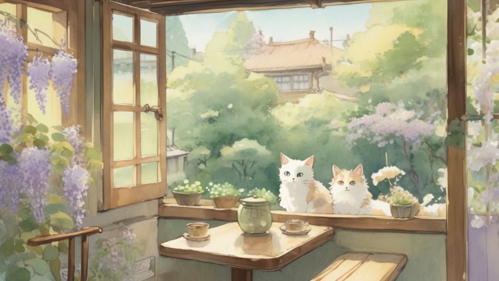 Seaside Cafe - Animal Cafe Cafe in Nago, Japan