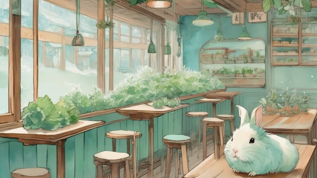 Cafe Cirol - Animal Cafe Cafe in Asahikawa, Japan