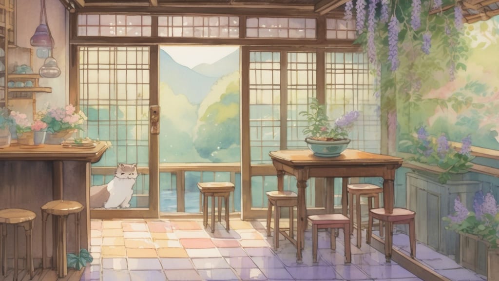 maru's COFFEE - Animal Cafe Cafe in Kanazawa, Japan