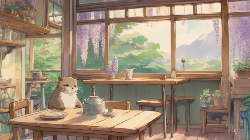 ふれあいサロン - Animal Cafe Cafe in Tsuyama, Japan