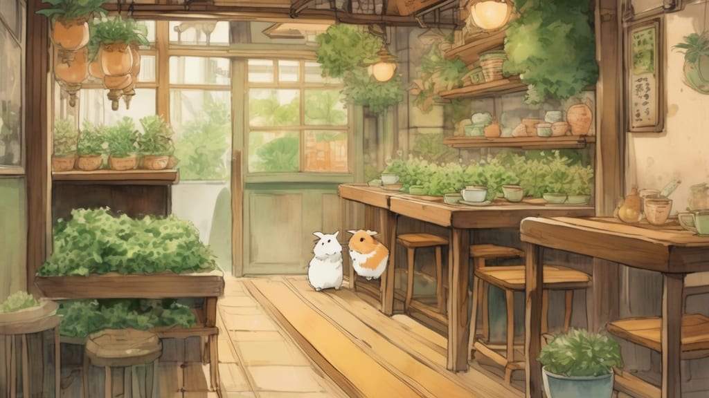 Kamotte - Animal Cafe Cafe in Tamba-Sasayama, Japan