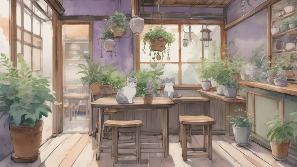 Izumo Agar Cafe - Animal Cafe Cafe in Izumo, Japan