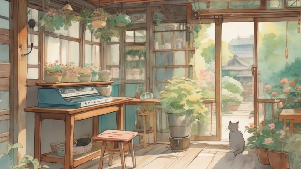 ものがたりカフェ COCO - Animal Cafe Cafe in Ibusuki, Japan