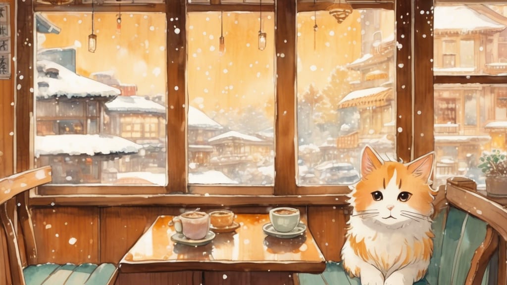 Caffe＆Bar santa (ペット同伴可) - Animal Cafe Cafe in Kamo District, Japan