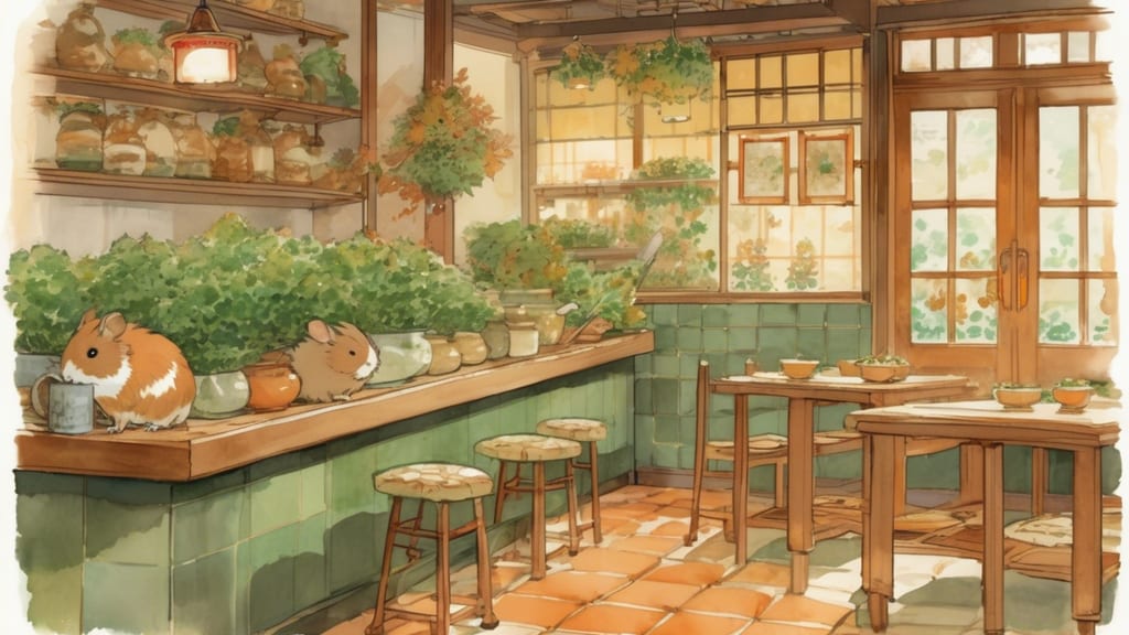 Sato-oya Cafe - Animal Cafe Cafe in Ota City, Japan