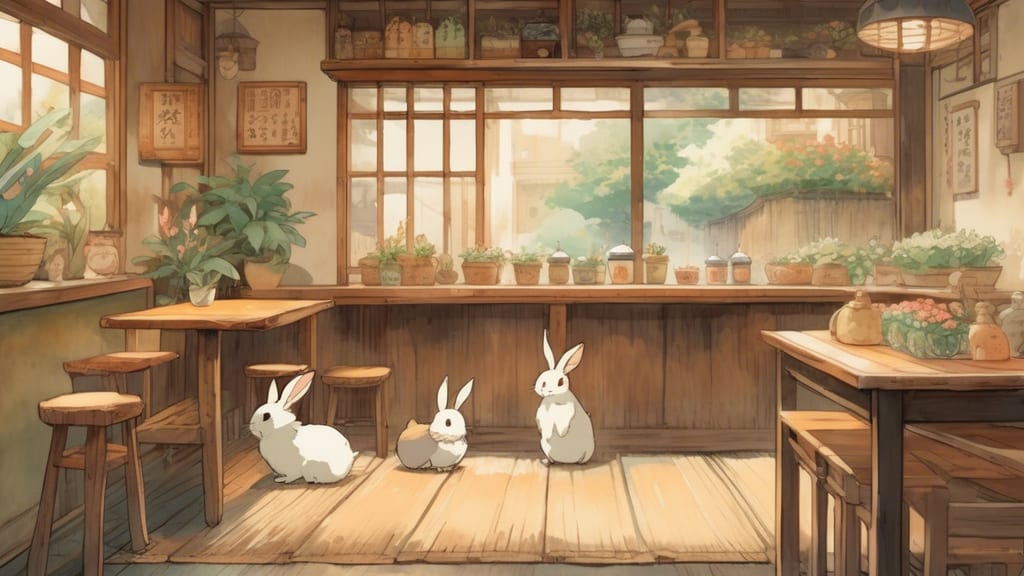 ファーマーズカフェ プランタン - Animal Cafe Cafe in Yamatokoriyama, Japan