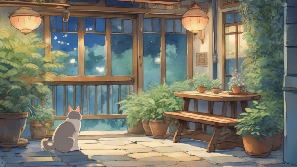 Icho Cafe - Animal Cafe Cafe in Nanyō, Japan