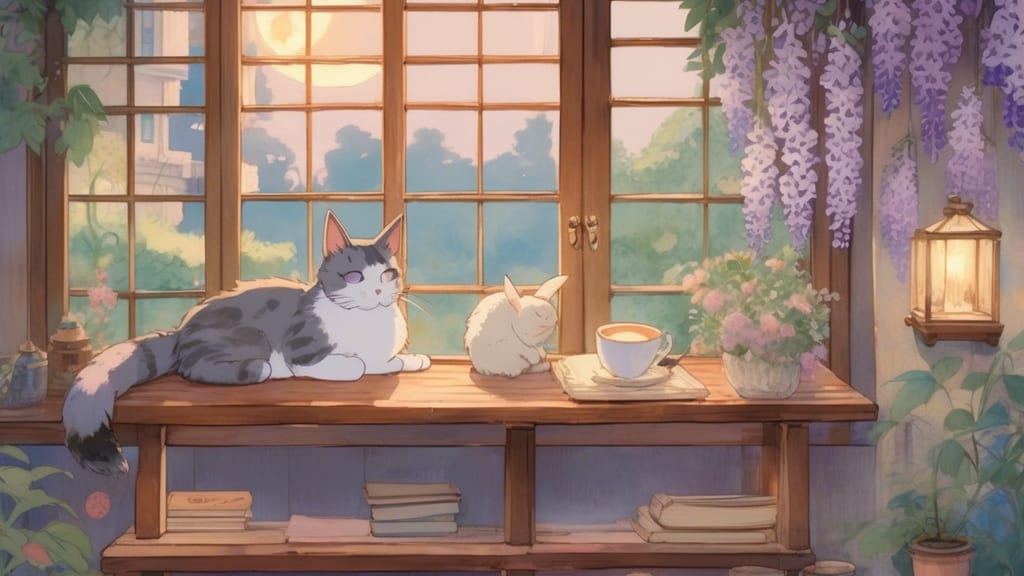 Fuuto Coffee&Bakeshop - Animal Cafe Cafe in Fujiyoshida, Japan