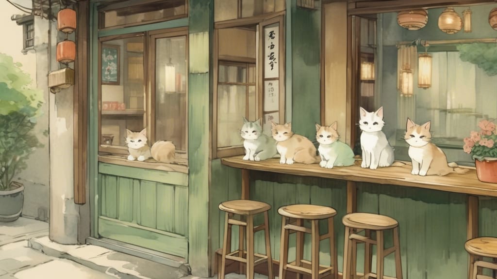 OHGIYA・CAFE - Animal Cafe Cafe in Minamiuonuma, Japan