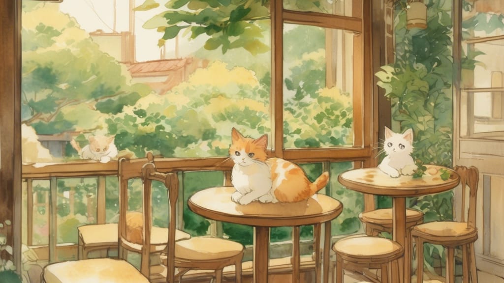 ダム!!コーヒースタンド Damn!! Coffee Stand - Animal Cafe Cafe in Yamadera, Japan
