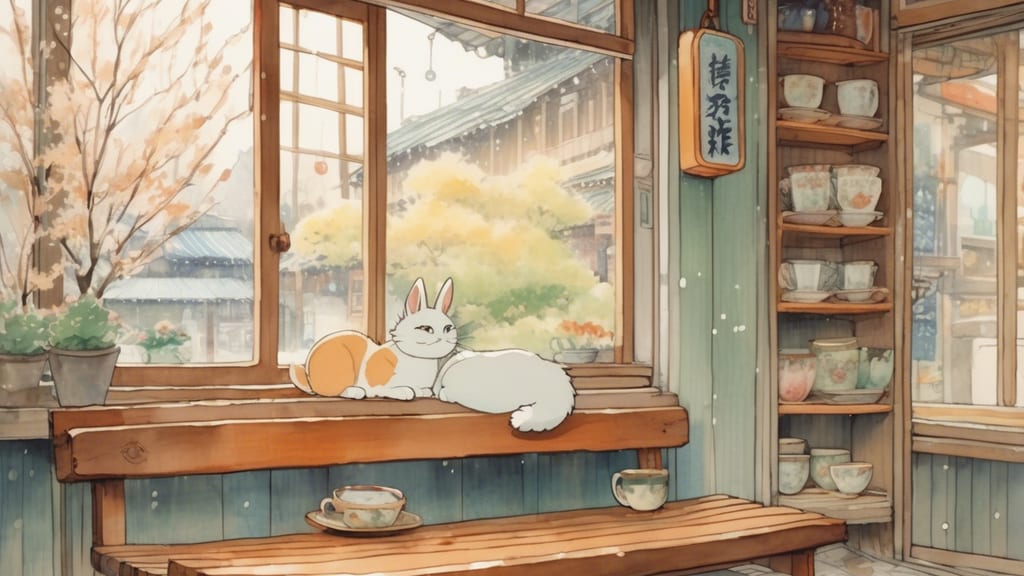 mari_cafe - Animal Cafe Cafe in Chita District, Japan