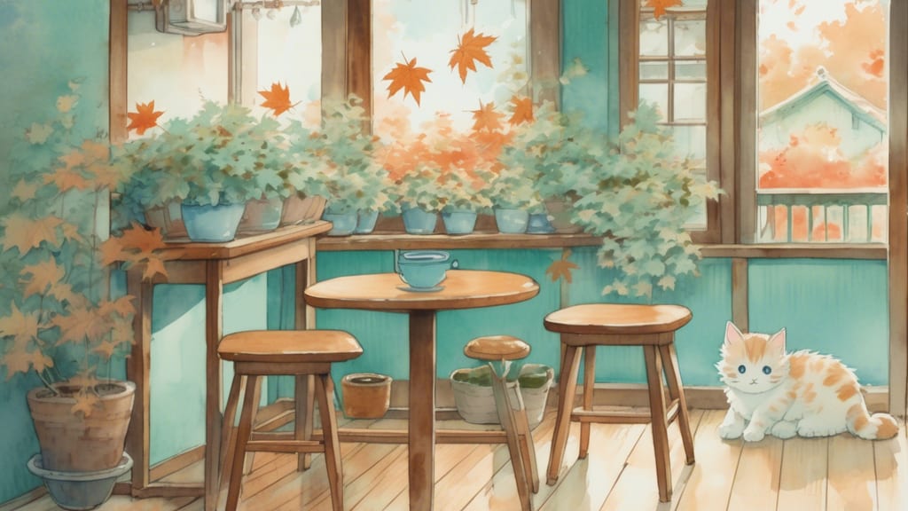 Nekonote - Animal Cafe Cafe in Moya, Japan