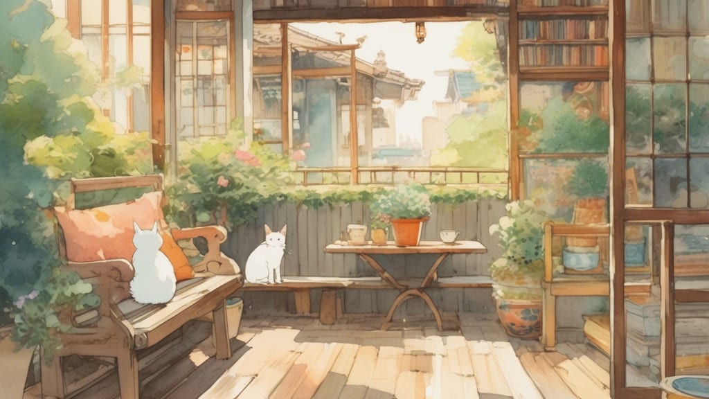 Nekonoshippo - Animal Cafe Cafe in Hatsukaichi, Japan