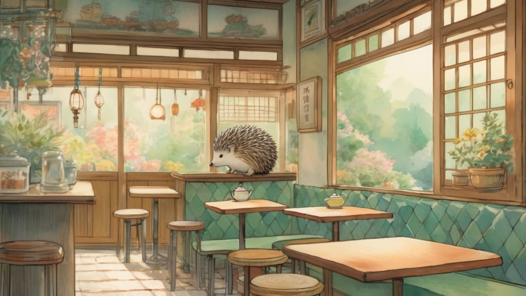 喫茶まんまる. - Animal Cafe Cafe in Sakurai, Japan