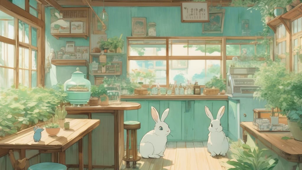 Uru Cafe - Animal Cafe Cafe in Abocho, Japan