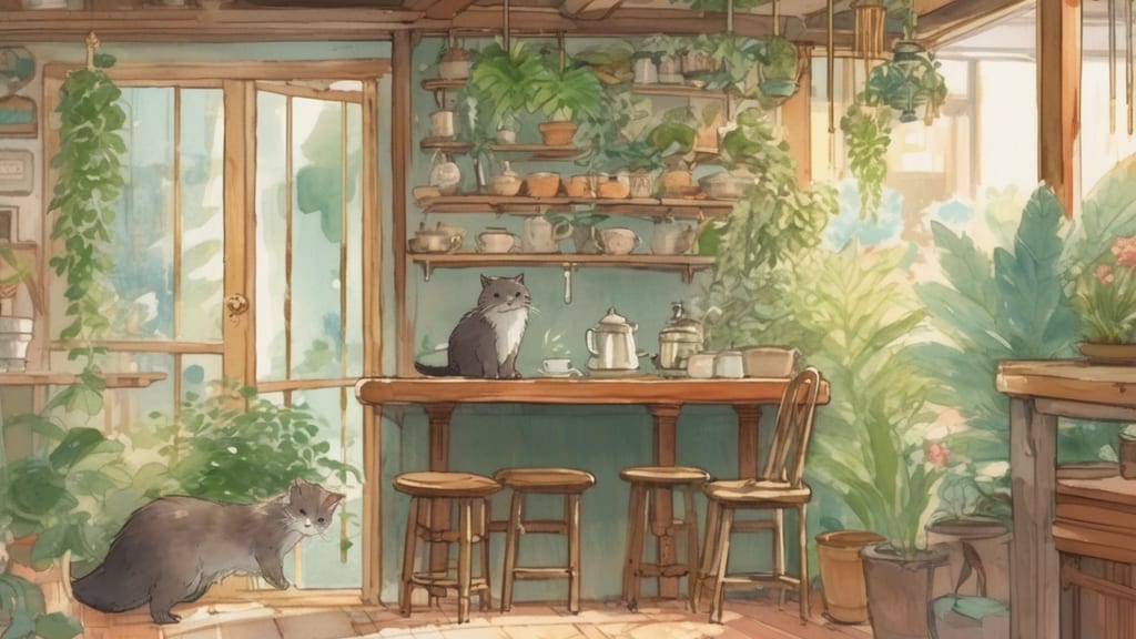 Coffee House CHAFF - Animal Cafe Cafe in Otaru, Japan