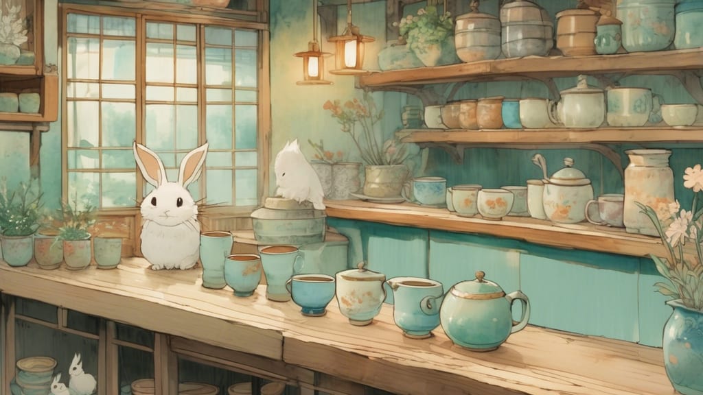 cafe Vent - Animal Cafe Cafe in Nomi, Japan