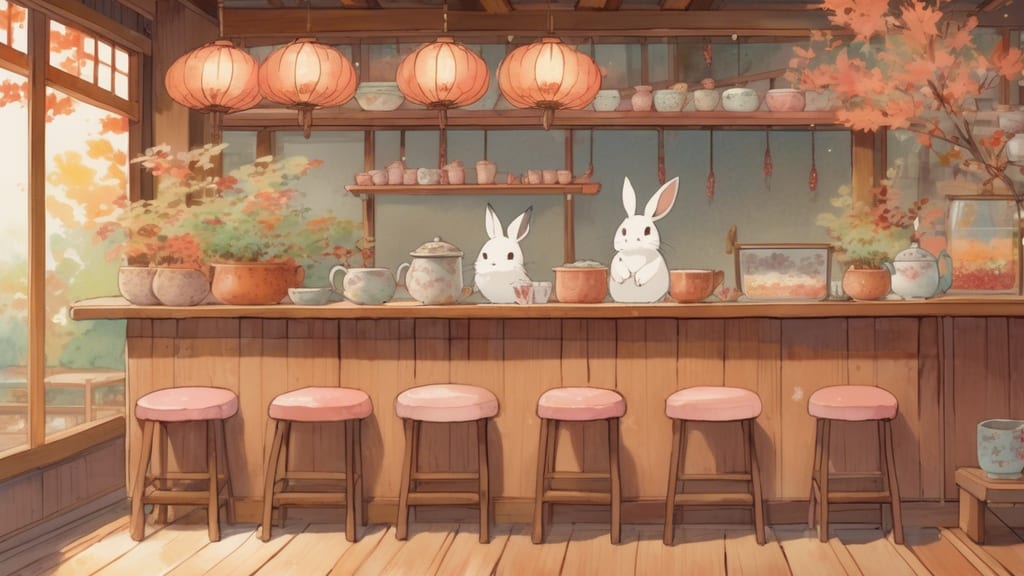 Café Brownie - Animal Cafe Cafe in Matsue, Japan