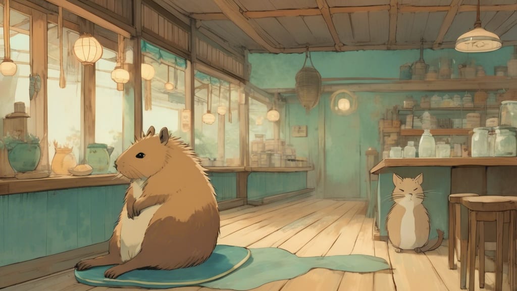 Betsubara - Animal Cafe Cafe in Kitakyushu, Japan