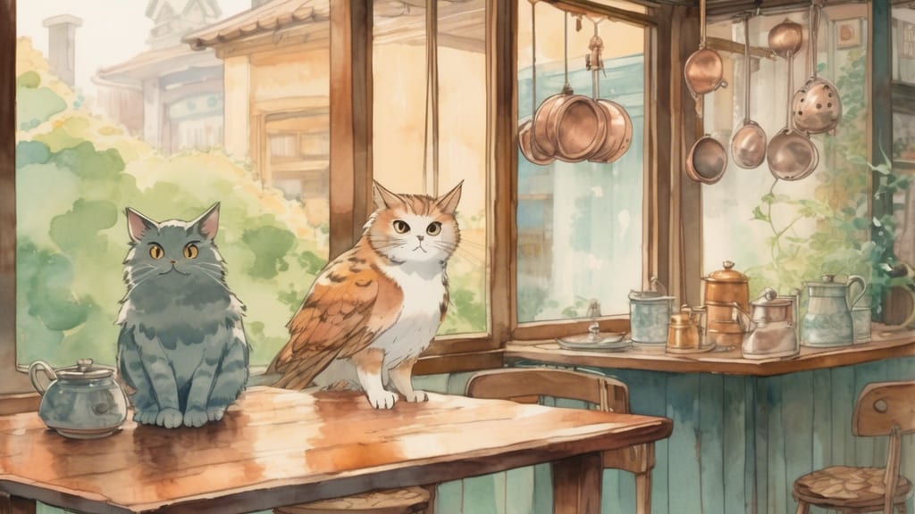 茶房ぐーてらいぜ - Animal Cafe Cafe in Agatsuma District, Japan