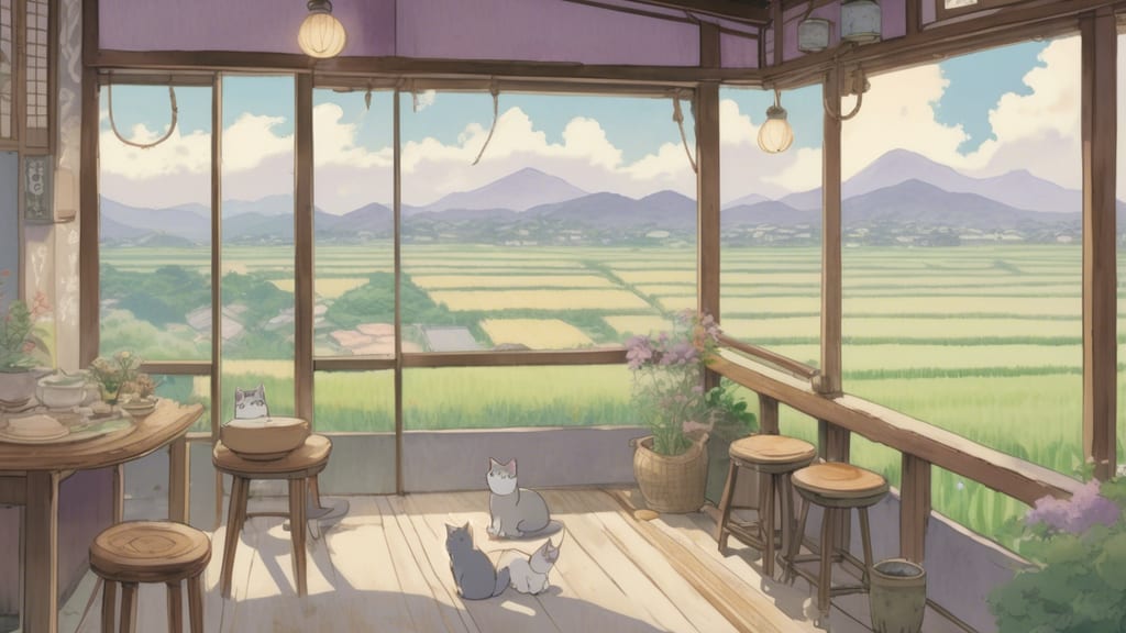 Megumi Drip - Animal Cafe Cafe in Mashiko, Japan