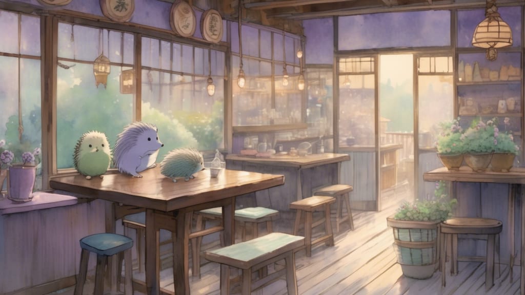 Nekonomori - Animal Cafe Cafe in Azumino, Japan