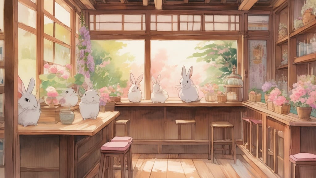 aozora cafe - Animal Cafe Cafe in Katsuura, Japan