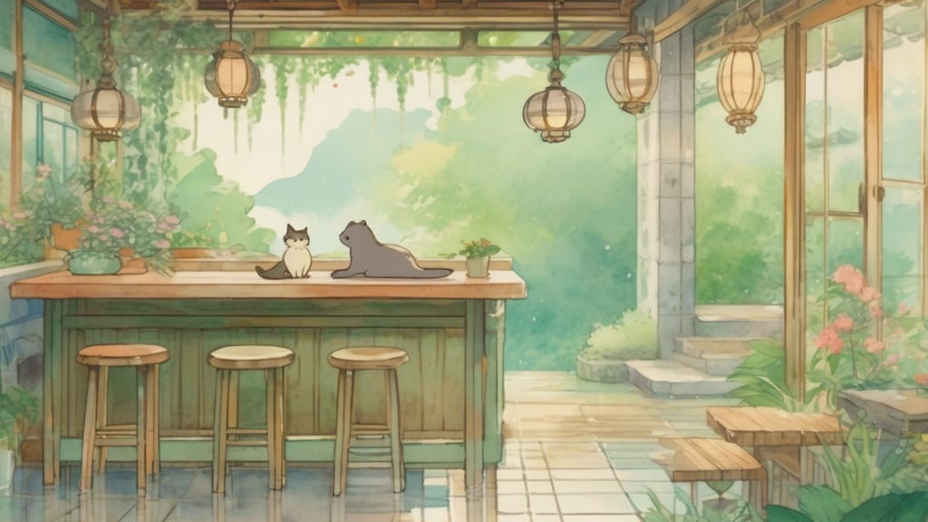 きゅう&しろ おやつとコーヒー Q&SHILOH BAKE & COFFEE - Animal Cafe Cafe in Toba, Japan