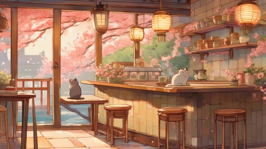 のらカフェ - Animal Cafe Cafe in Uozu, Japan