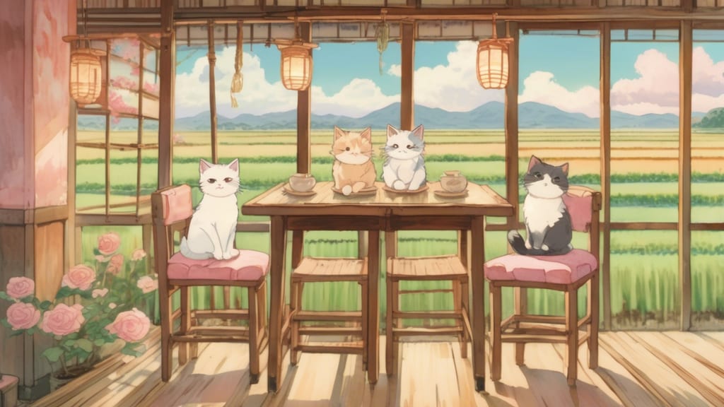 Taizando Cafe - Animal Cafe Cafe in Chichibu, Japan