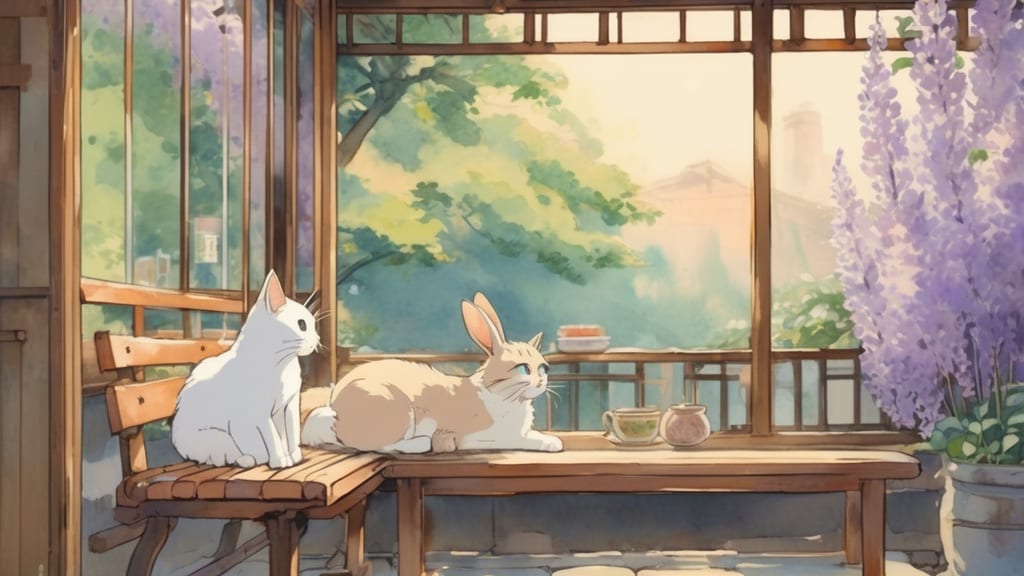 Ambiente - Animal Cafe Cafe in Iwakuni, Japan