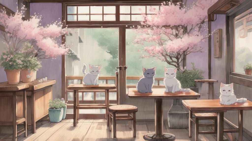 Ｇ’ｓｃａｆｅ’０３ - Animal Cafe Cafe in Matoba, Japan