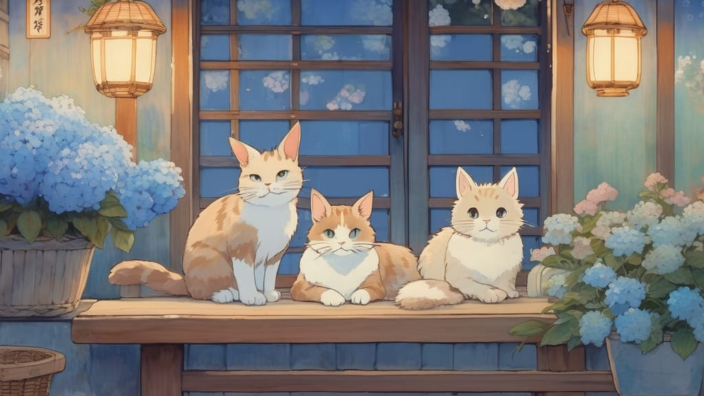Harukiya Coffee Roastery - Animal Cafe Cafe in Fujiyoshida, Japan