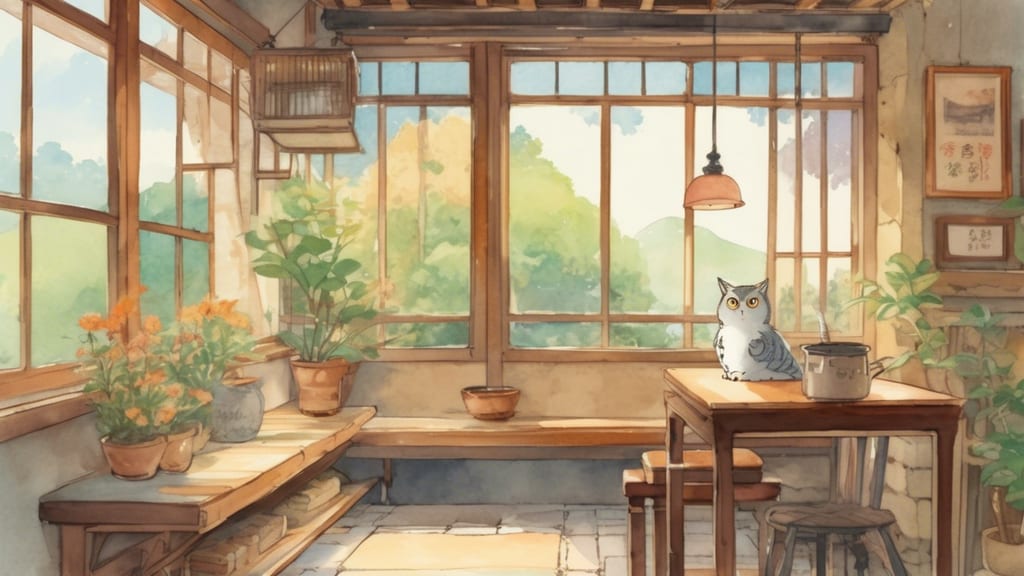 Oi Cafe - Animal Cafe Cafe in Higashihiroshima, Japan