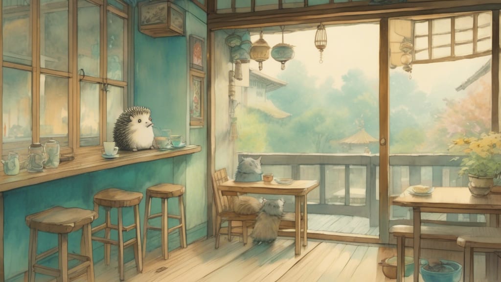 Cafe Bonheur - Animal Cafe Cafe in Sasebo, Japan