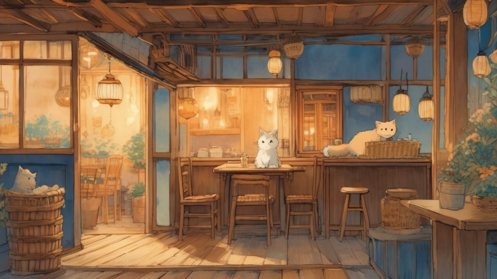 アヒルのいる 古民家 喫茶 あじさい - Animal Cafe Cafe in Hiki District, Japan