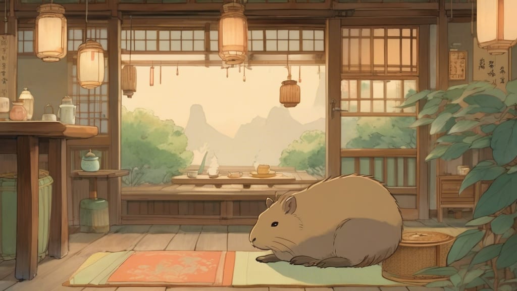 Tully's Coffee - Animal Cafe Cafe in Chitose, Japan