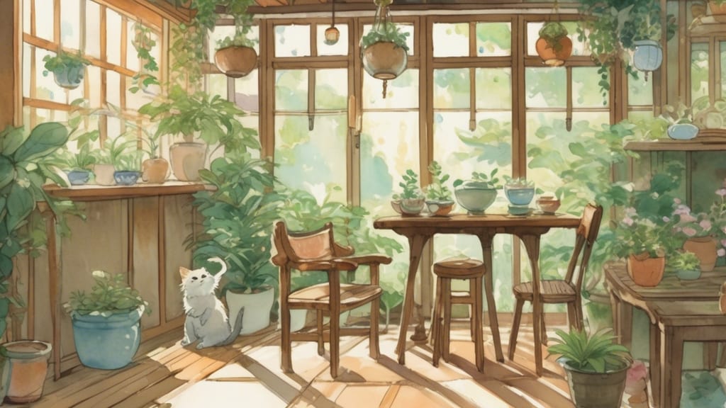 Hikari Cafe - Animal Cafe Cafe in Sakata, Japan