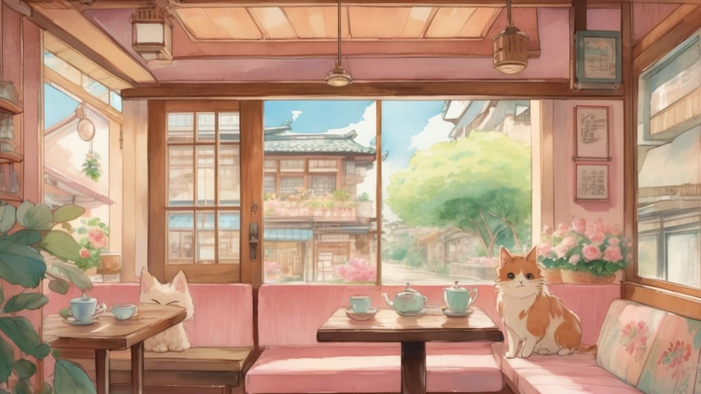 Hatsuishi cafe - Animal Cafe Cafe in Nikko, Japan