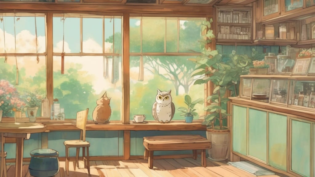 ACHI BASE - Animal Cafe Cafe in Shimoina District, Japan