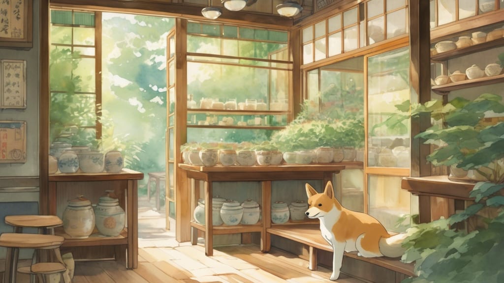 Fukumaru - Animal Cafe Cafe in Hachimanden, Japan