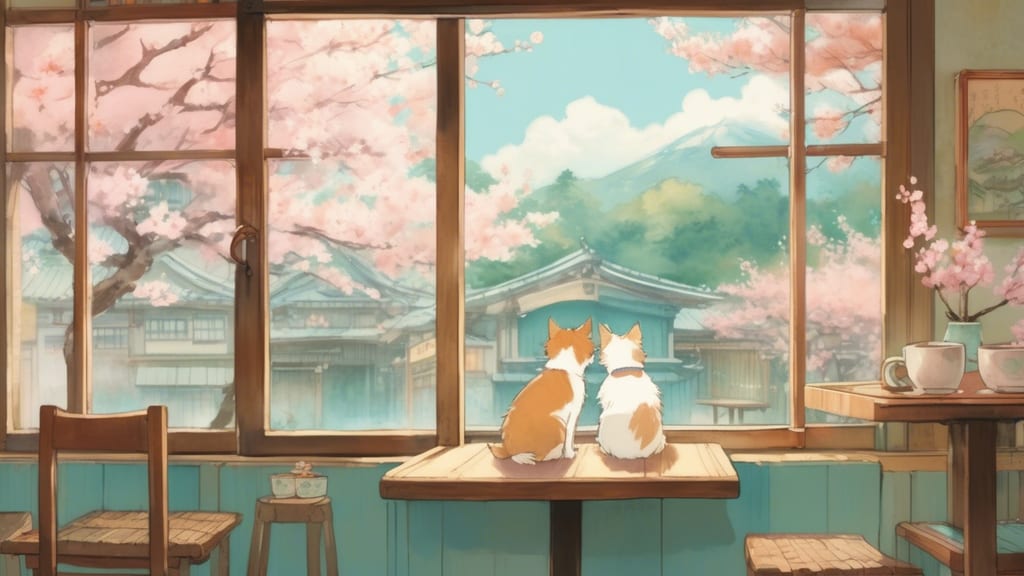 Morineko Coffee - Animal Cafe Cafe in Okazaki, Japan