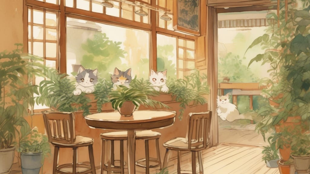 Cafe&Works. NAKAJIMA - Animal Cafe Cafe in Mombetsu, Japan