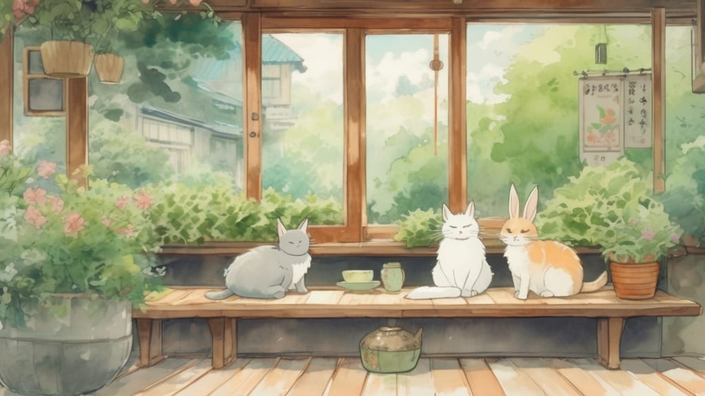 Kaffeehaus - Animal Cafe Cafe in Chofu, Japan