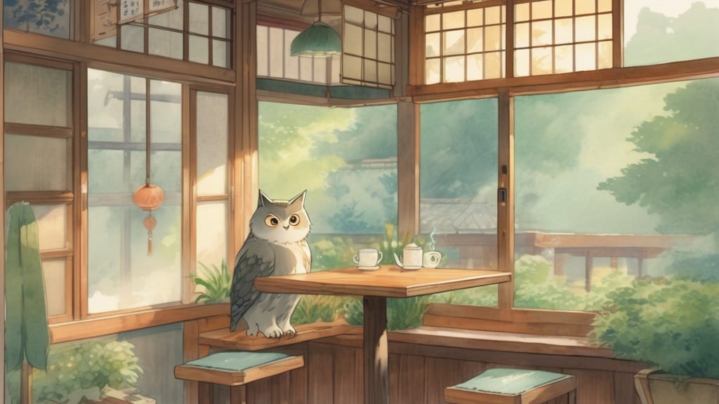Kashiwaya Café - Animal Cafe Cafe in Agatsuma District, Japan