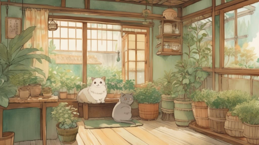 Sakurazaka - Animal Cafe Cafe in Inuyama, Japan