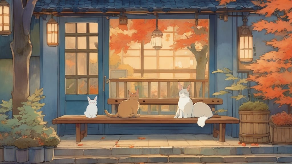 Kanon - Animal Cafe Cafe in Tsuyama, Japan