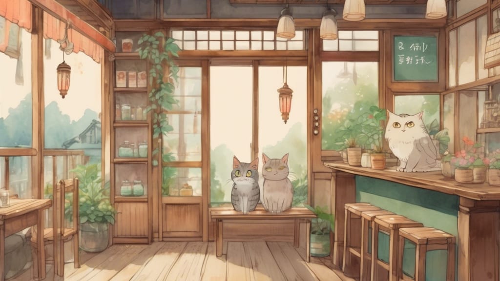 Storyhouse Cafe & Bar - Animal Cafe Cafe in Matsumoto, Japan